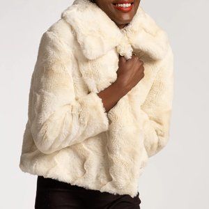 Frances Valentine Babe Faux Fur Coat, Size XS